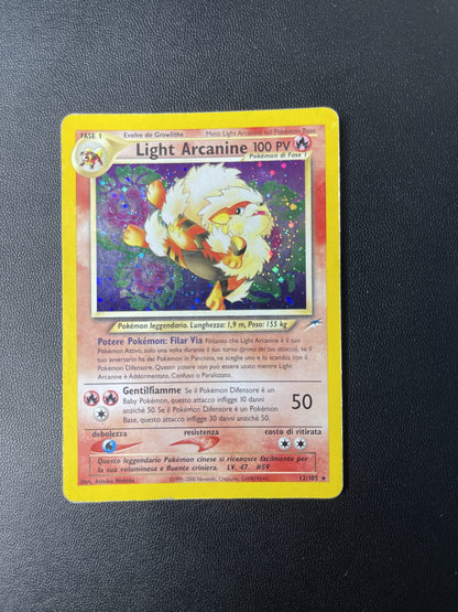 12/105 Light Arcanine Good | Neo Destiny (IT)