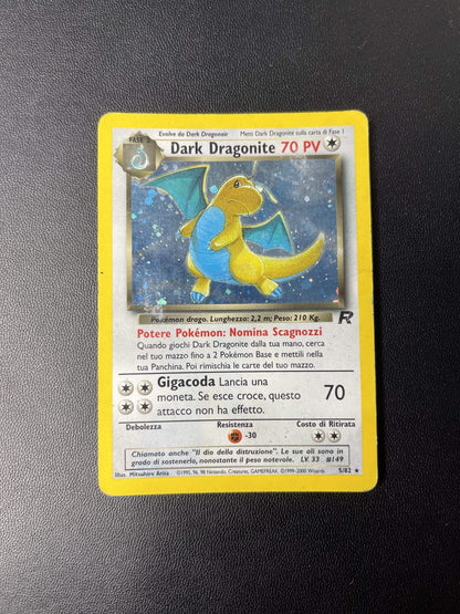 5/82 Dark Dragonite Holo Poor | Team Rocket (IT)