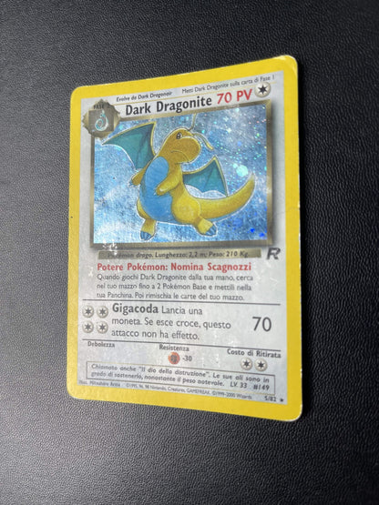 5/82 Dark Dragonite Holo Poor | Team Rocket (IT)