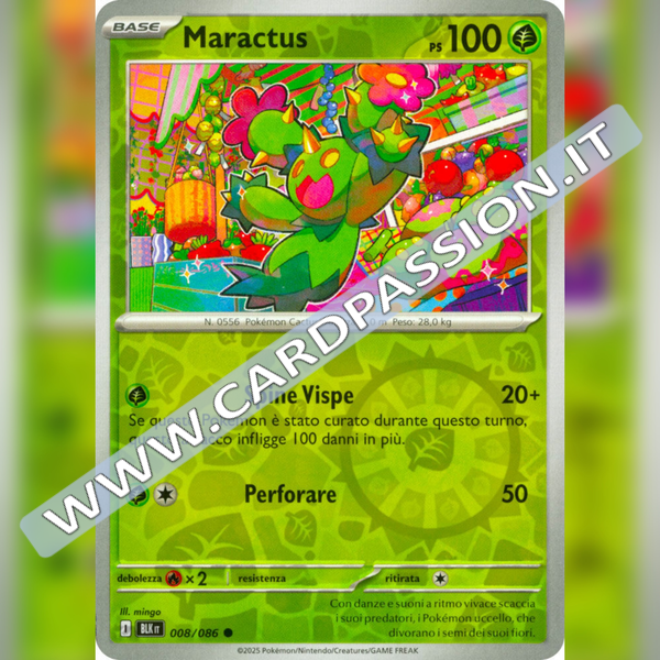 008/086 Maractus Reverse | Luce Nera