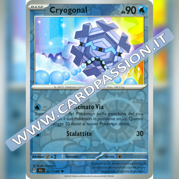 027/086 Cryogonal Reverse | Luce Nera
