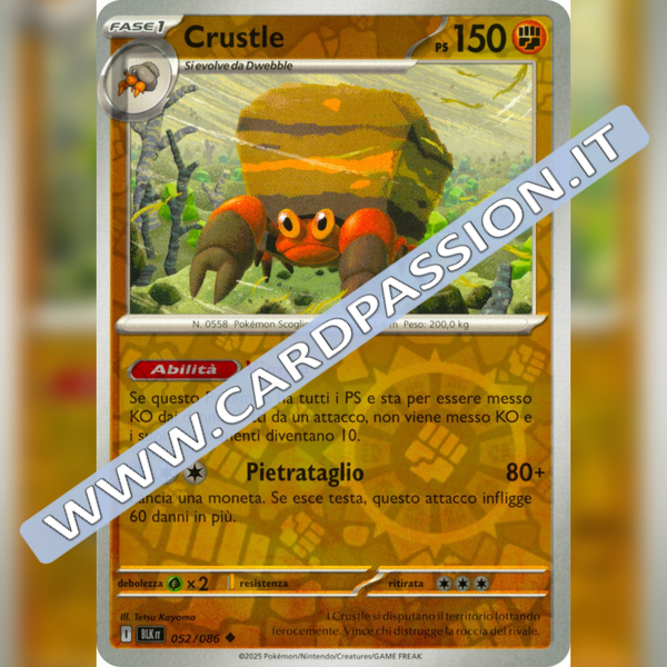 052/086 Crustle Reverse | Luce Nera