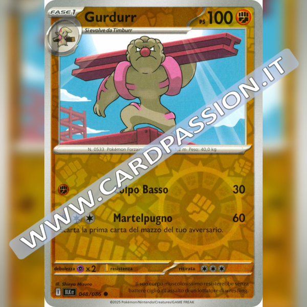 048/086 Gurdurr Reverse | Luce Nera