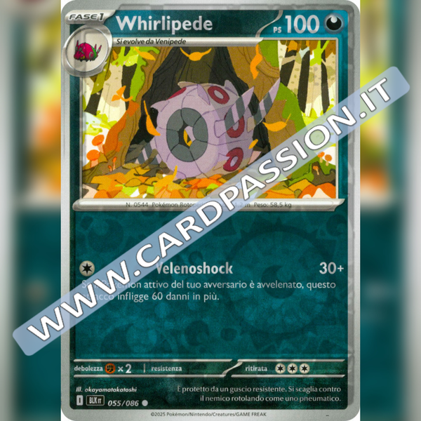 055/086 Whirlipede Reverse | Luce Nera