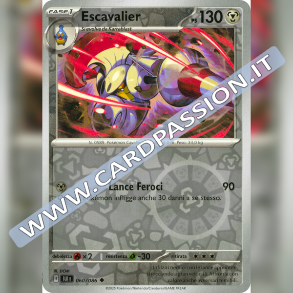 060/086 Escavalier Reverse | Luce Nera