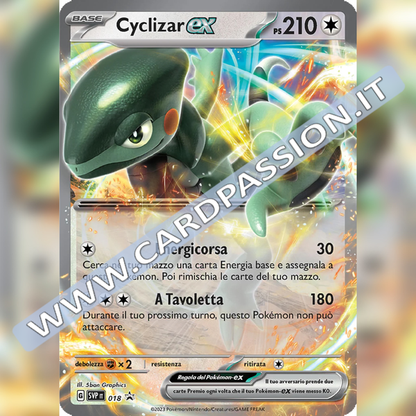 SVP018 Cyclizar ex | Black Star Promo