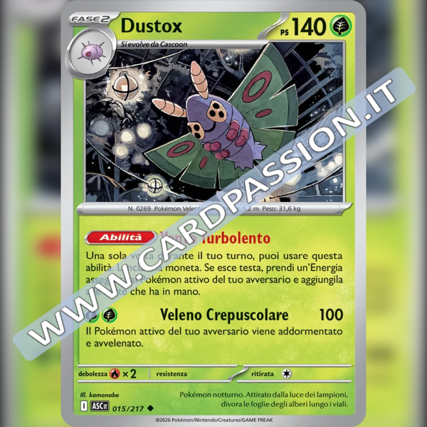 015/217 Dustox | Ascesa Eroica