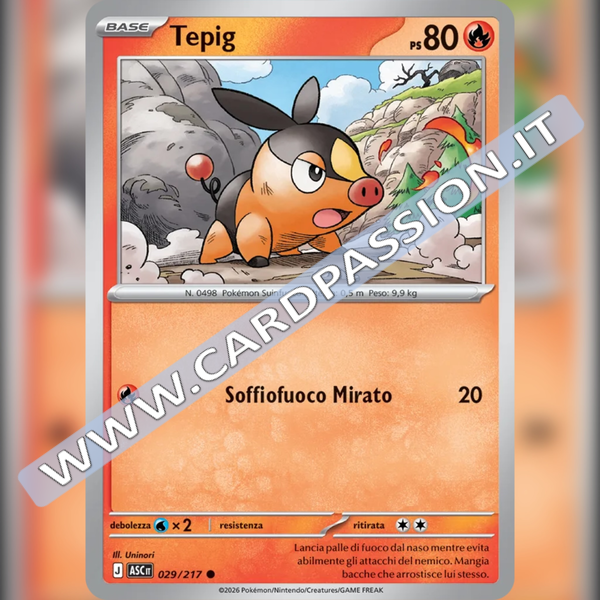 029/217 Tepig | Ascesa Eroica