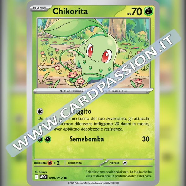 008/217 Chikorita | Ascesa Eroica