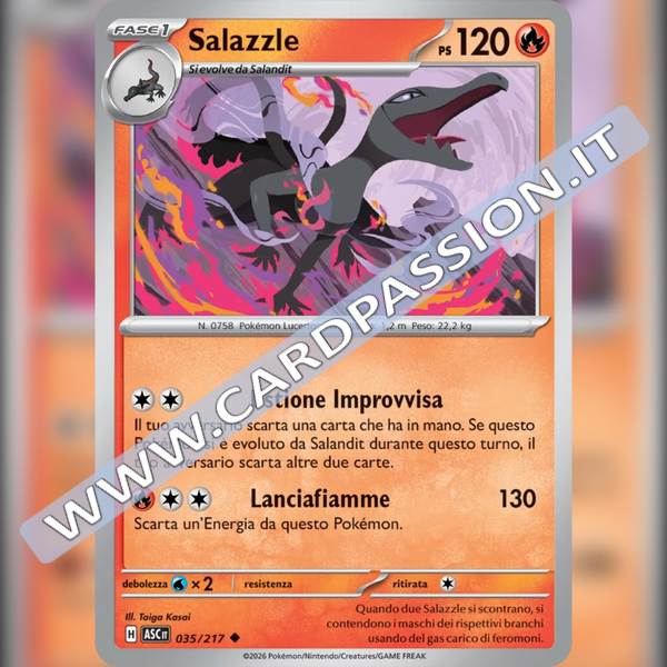 035/217 Salazzle | Ascesa Eroica