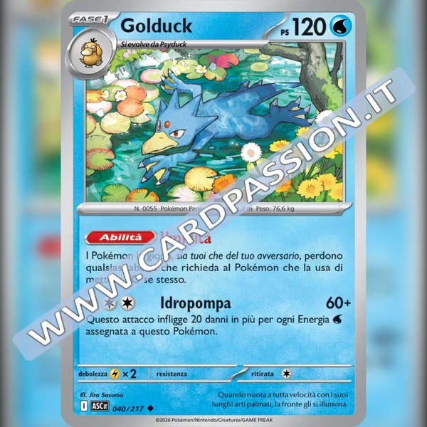 040/217 Golduck | Ascesa Eroica