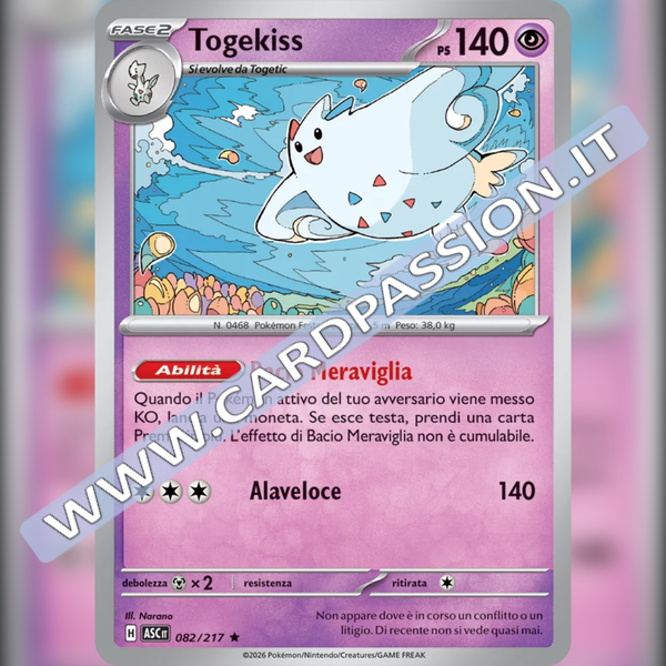 082/217 Togekiss Holo | Ascesa Eroica