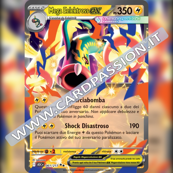 061/217 Mega Eelektross ex | Ascesa Eroica