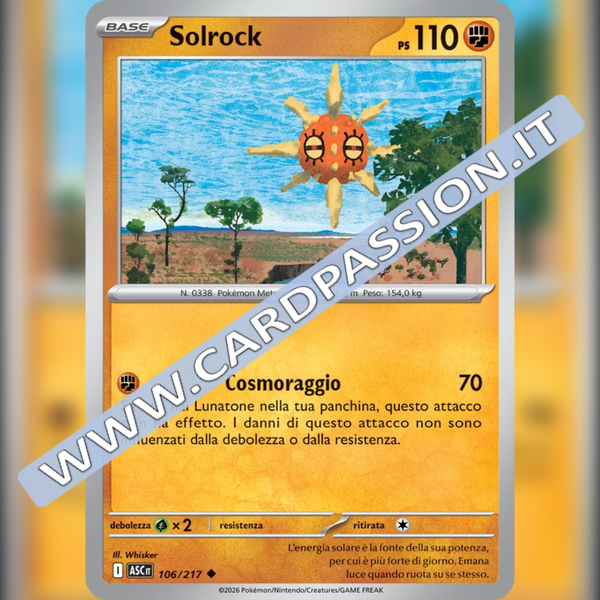 106/217 Solrock | Ascesa Eroica