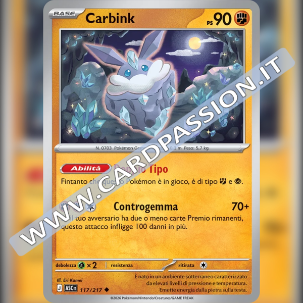 117/217 Carbink | Ascesa Eroica