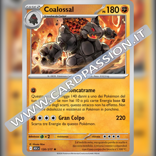 120/217 Coalossal Holo | Ascesa Eroica