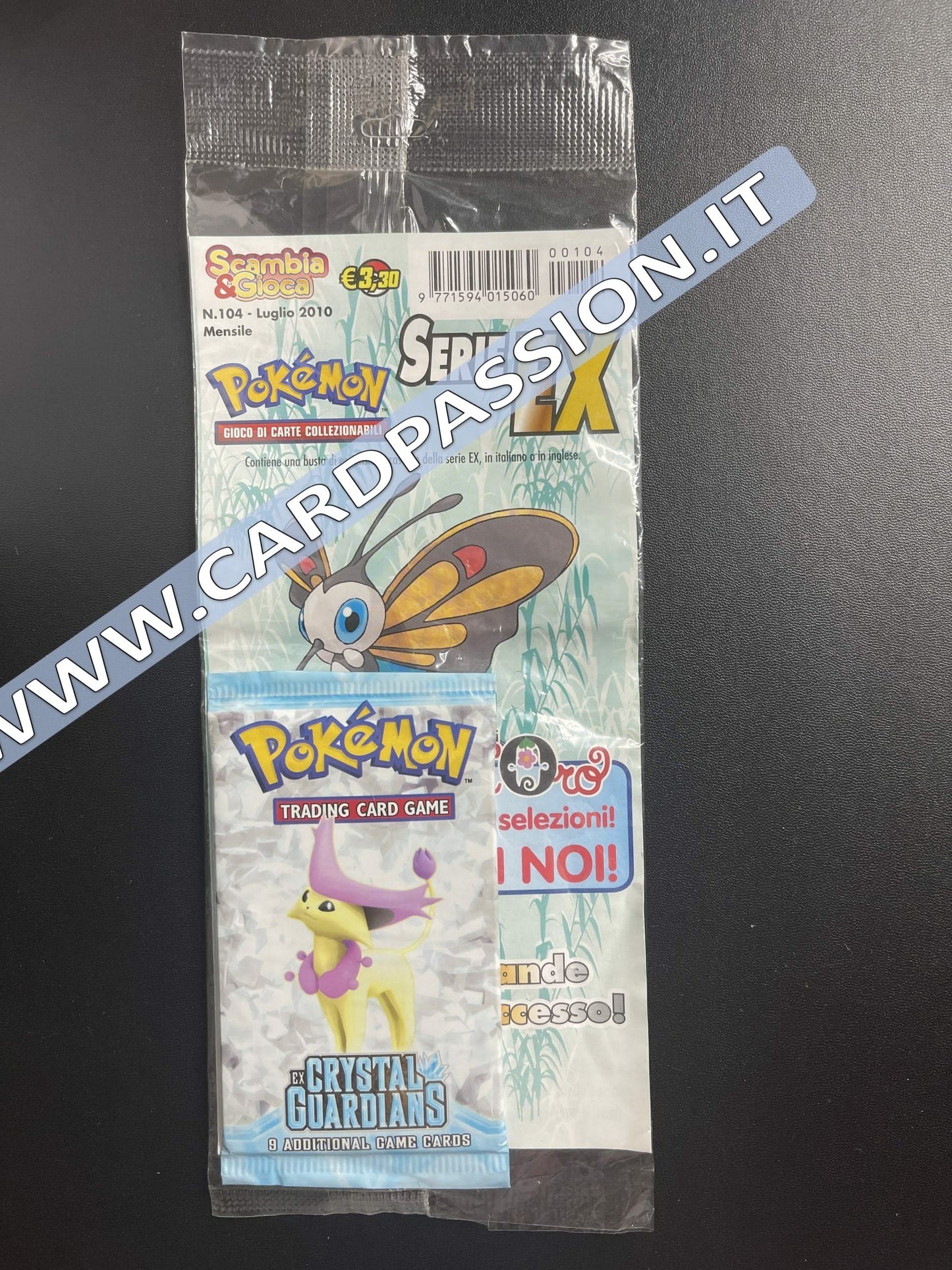 ★ Bustina EX Crystal Guardians | Art. Delcatty Scambia e Gioca (EN)