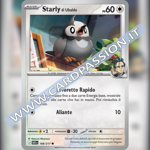 168/217 Starly di Ubaldo | Ascesa Eroica