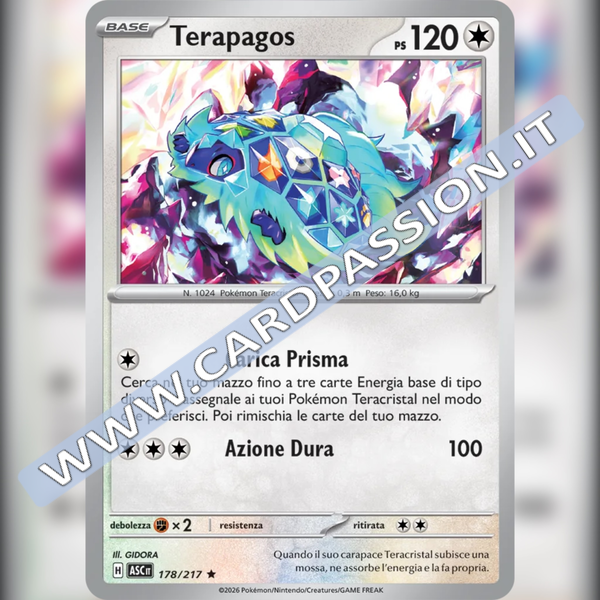 178/217 Terapagos Holo | Ascesa Eroica