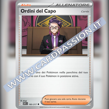 183/217 Ordini del Capo (Corvin) | Ascesa Eroica