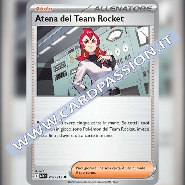 202/217 Atena del Team Rocket | Ascesa Eroica