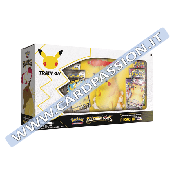 ★ Collezione Premium Celebrations con Statuina Pikachu-VMax (ENG) - Card Passion