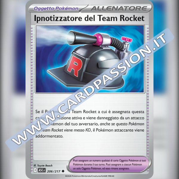 206/217 Ipnotizzatore del Team Rocket | Ascesa Eroica
