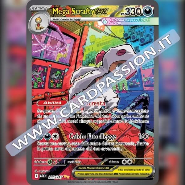 285/217 Mega Scrafty ex (SIR) | Ascesa Eroica