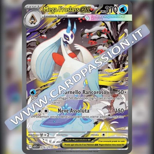 275/217 Mega Froslass ex (SIR) | Ascesa Eroica