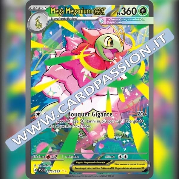 272/217 Mega Meganium ex (SIR) | Ascesa Eroica