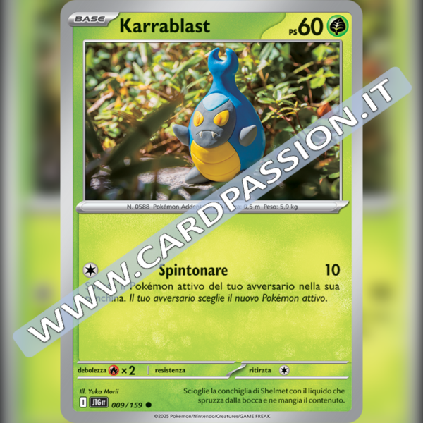 009/159 Karrablast | Avventure Insieme