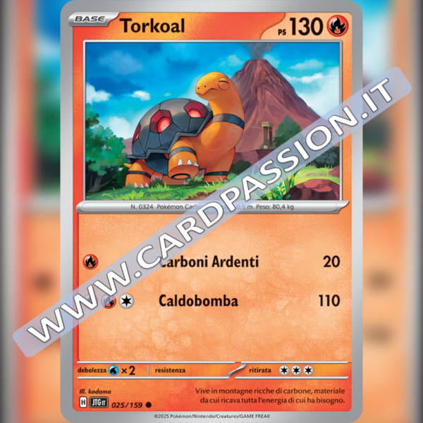 025/159 Torkoal | Avventure Insieme