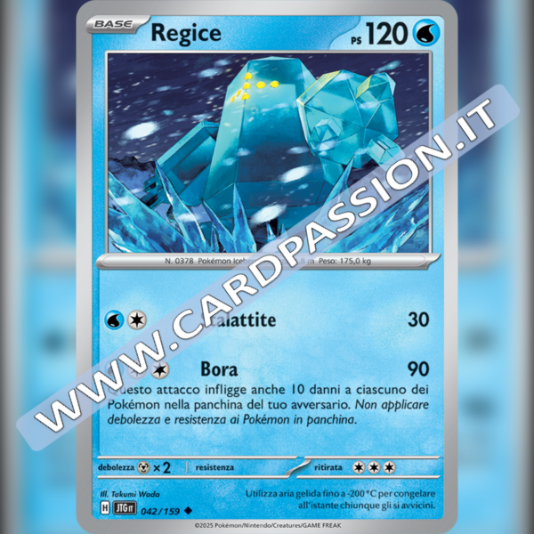 042/159 Regice | Avventure Insieme