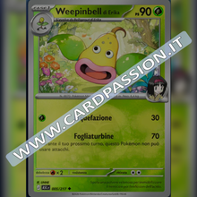 005/217 Weepinbell di Erika Reverse | Ascesa Eroica