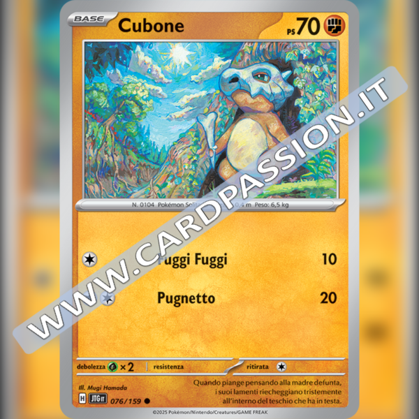 076/159 Cubone | Avventure Insieme