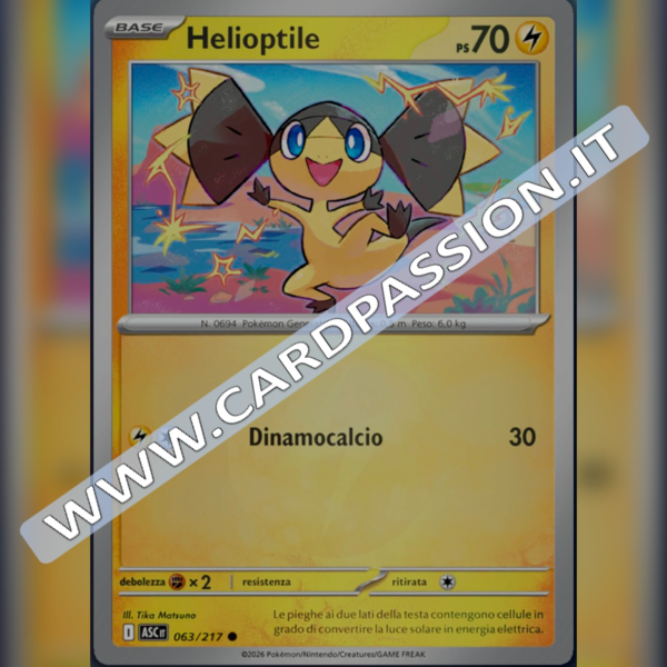 063/217 Helioptile Reverse | Ascesa Eroica