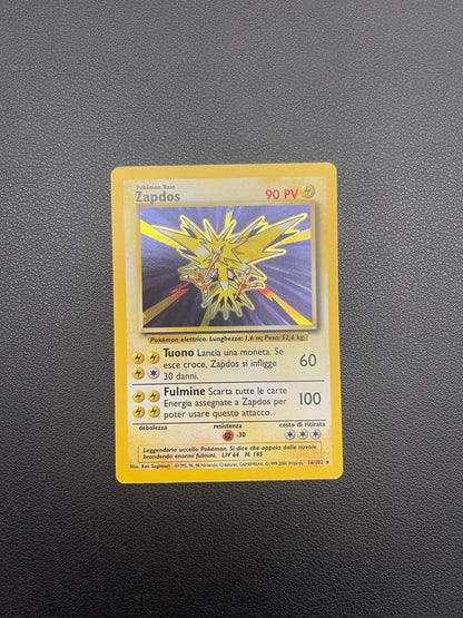 16/102 Zapdos Holo Excellent+ | Set Base (IT)