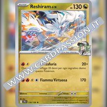 116/159 Reshiram di N Holo | Avventure Insieme
