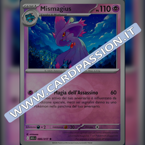 086/217 Mismagius Reverse | Ascesa Eroica