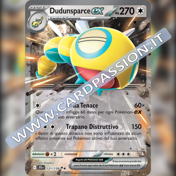 121/159 Dudunsparce ex | Avventure Insieme