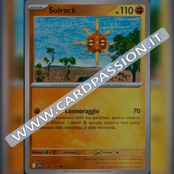 106/217 Solrock Reverse | Ascesa Eroica