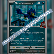 126/217 Murkrow del Team Rocket Reverse | Ascesa Eroica