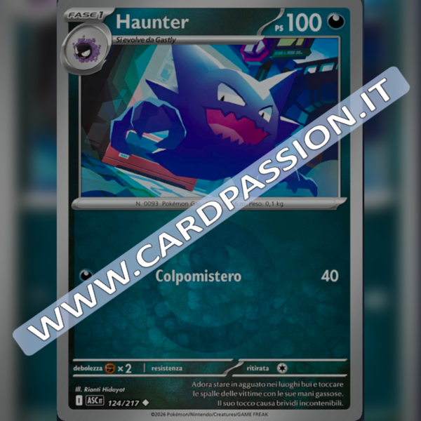 124/217 Haunter Reverse | Ascesa Eroica