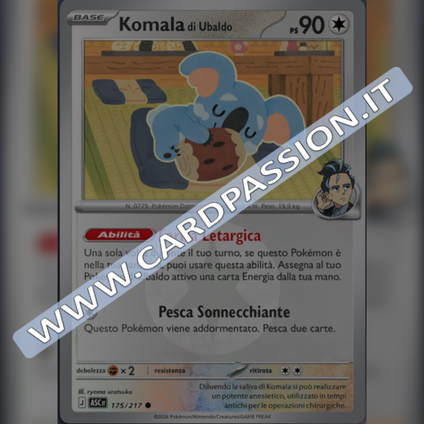 175/217 Komala di Ubaldo Reverse | Ascesa Eroica
