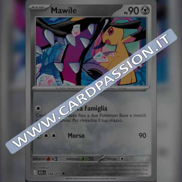 144/217 Mawile Reverse | Ascesa Eroica