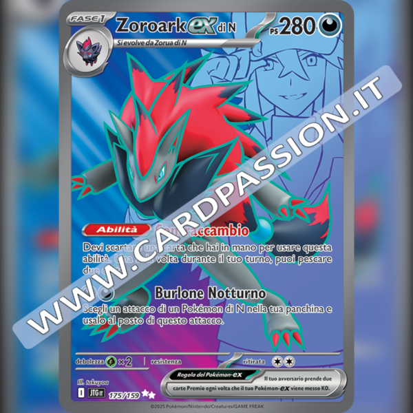 175/159 Zoroark ex di N (Full Art) | Avventure Insieme