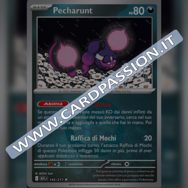 143/217 Pecharunt Reverse | Ascesa Eroica