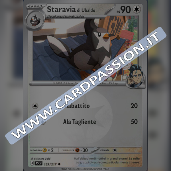 169/217 Staravia di Ubaldo Reverse | Ascesa Eroica