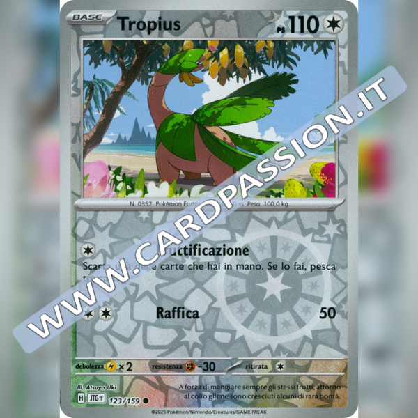 123/159 Tropius Reverse | Avventure Insieme