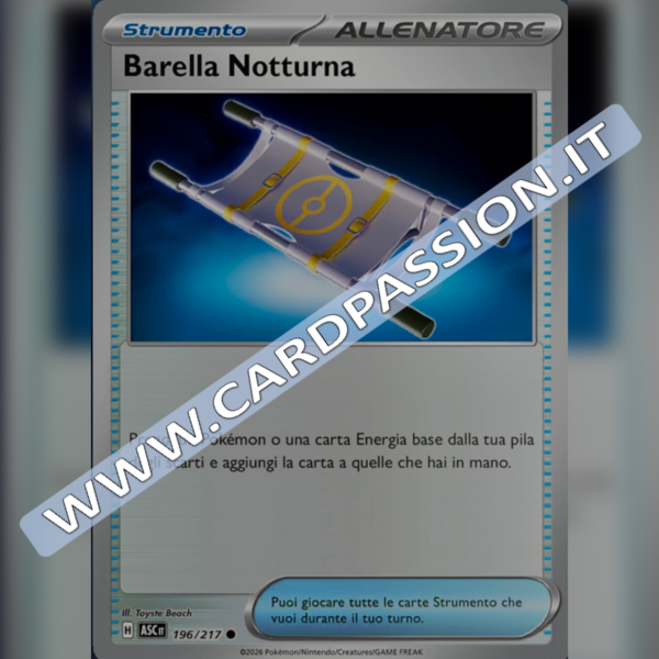 196/217 Barella Notturna Reverse | Ascesa Eroica